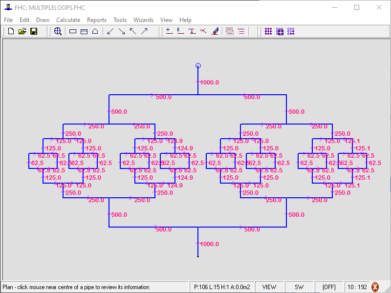 FHC - Fast calculation algorithm 